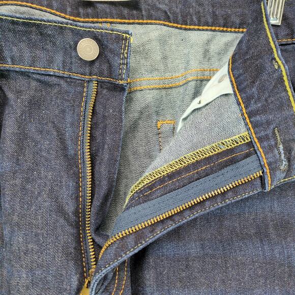 Levi's 541 Jeans Men's 36x32 Dark Stretch Denim Straight Leg Contrast Stitching - Picture 10 of 10